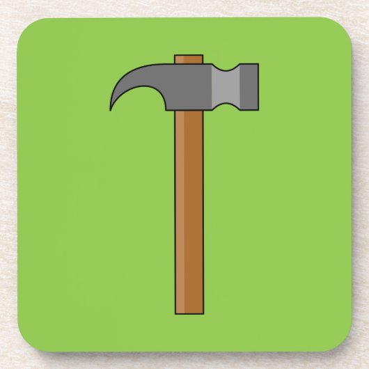 Dessous-de-verre Carton en marteau (Devant)