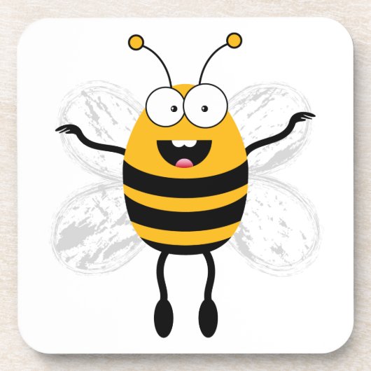 Dessous-de-verre Cartoon Bee (Devant)