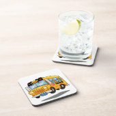 Dessous-de-verre Cartoon School Bus (Côté Droit)