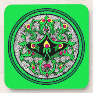 Dessous-de-verre cartouche celtique