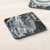 Dessous-de-verre Cascade dans la forêt, Oregon (Côté gauche)