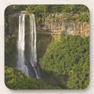 Dessous-de-verre Cascade de Chamarel-la plus haute de Maurice, plus