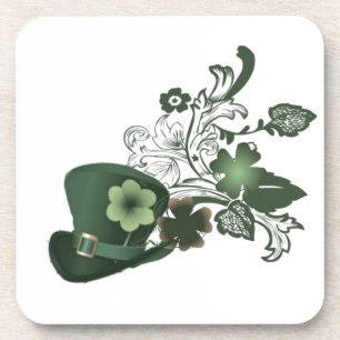 Dessous-de-verre Casquette Shamrock irlandais