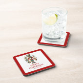 Dessous-de-verre Casse-Noisette Festif Sur Blanc (Côté Droit)