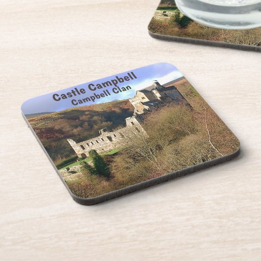 Dessous-de-verre Castle Campbell - Campbell Clan (Côté gauche)