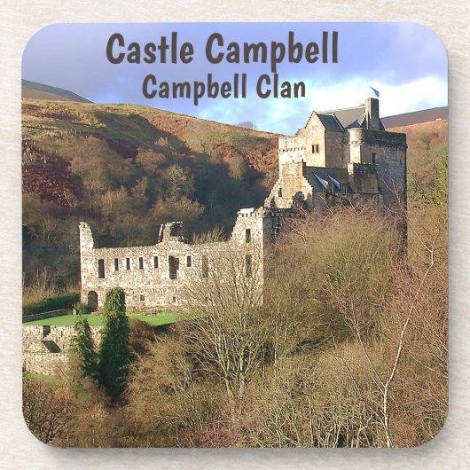 Dessous-de-verre Castle Campbell - Campbell Clan (Devant)
