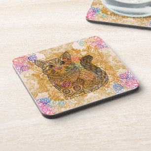 Dessous-de-verre Cat Beverage Coaster