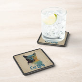 Dessous-de-verre Cat Lady Beverage Coaster (Côté Droit)