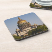 Dessous-de-verre Cathédrale Saint Isaac, de la Neva (Côté gauche)