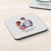 Dessous-de-verre Caution père et fille (14) (Côté gauche)