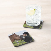 Dessous-de-verre Cavalier équestre (Côté Droit)