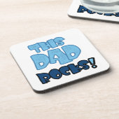 Dessous-de-verre Ce Papa Rocks Des Cadeaux (Côté gauche)