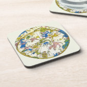 Dessous-de-verre Céleste Vintage, Sphère Arabe, Constellations (Côté gauche)