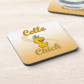 Dessous-de-verre Cello Chick (Côté gauche)