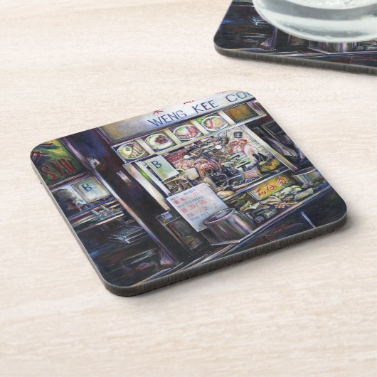 Dessous-de-verre Cenosillicaphia, Singapour (Côté gauche)