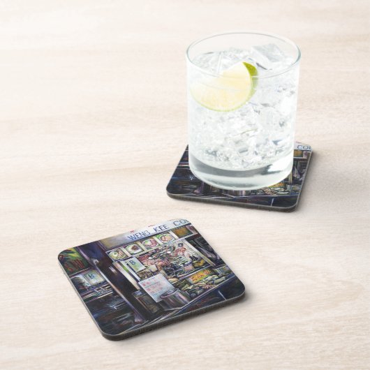 Dessous-de-verre Cenosillicaphia, Singapour (Côté Droit)