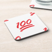 Dessous-de-verre cent émoticônes (Côté gauche)