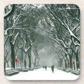 Dessous-de-verre Central Park Snowy Path (Devant)