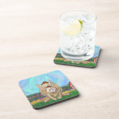 Dessous-de-verre Centre de la fête du lapin (Côté Droit)