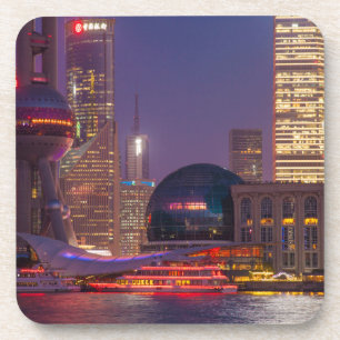 Dessous-de-verre Centre-ville de Shanghai, Chine