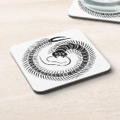 Dessous-de-verre Cercle centipède (Côté gauche)