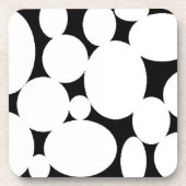 DESSOUS-DE-VERRE CERCLES BLANCS (Devant)