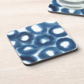 Dessous-de-verre Cercles d'impression d'aquarelle Indigio (Côté gauche)