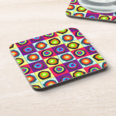 Dessous-de-verre cercles motif (Côté gauche)