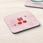 Dessous-de-verre Cerise (Côté gauche)