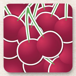 Dessous-de-verre Cerise funky