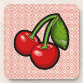 Dessous-de-verre Cerises sur Fleur (Devant)