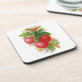 Dessous-de-verre Cerises vintages (Côté gauche)