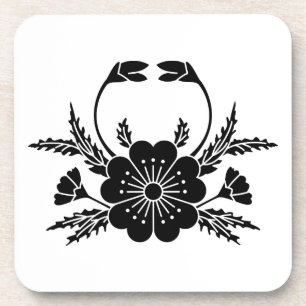 Dessous-de-verre Cerisier en forme de crabe (EDO)