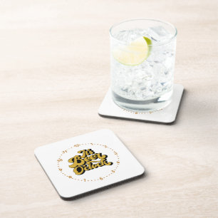 Dessous-de-verre C'est Beer O'Clock sur un