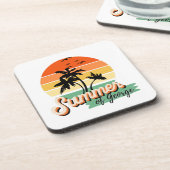 Dessous-de-verre C'est l'été de George (Côté gauche)