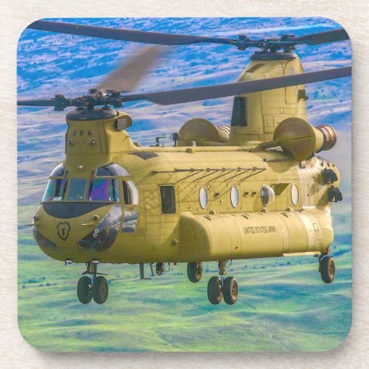 DESSOUS-DE-VERRE CH-47F CHINOOK (Devant)