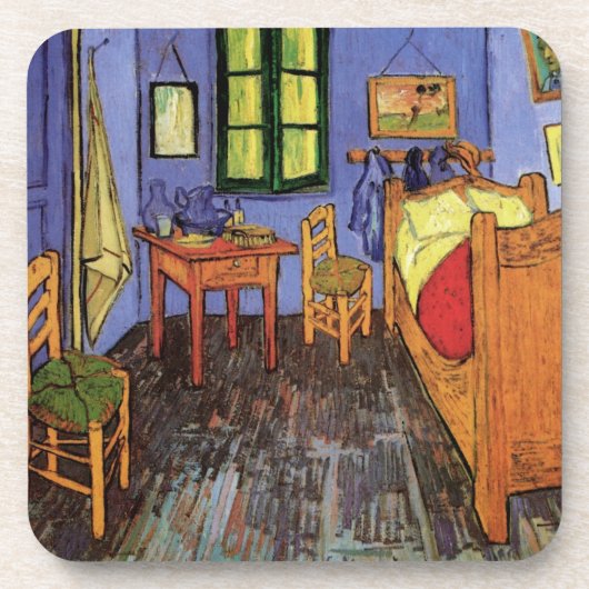 Dessous-de-verre Chambre de Vincent à Arles par Vincent van Gogh (Devant)