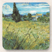 Dessous-de-verre Champ de blé vert Vincent van Gogh (Devant)