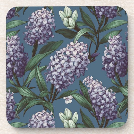 Dessous-de-verre Champ de Hyacinth (Devant)