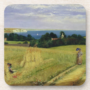 Dessous-de-verre Champ de maïs dans l'île du Wight