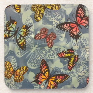 Dessous-de-verre Champ de papillons