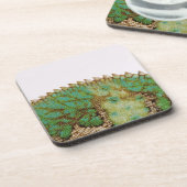 Dessous-de-verre Changement de peau de caméléon (Côté gauche)