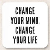 Dessous-de-verre Changez D'Avis, Changez Votre Vie (Devant)