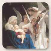 Dessous-de-verre Chant des Anges (1881) de Bouguereau (Devant)