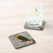 Dessous-de-verre Chanter blanc Bellied Caique Parrot (Côté Droit)