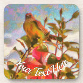 Dessous-de-verre Chanteur au bord de la piscine 2338 (Devant)