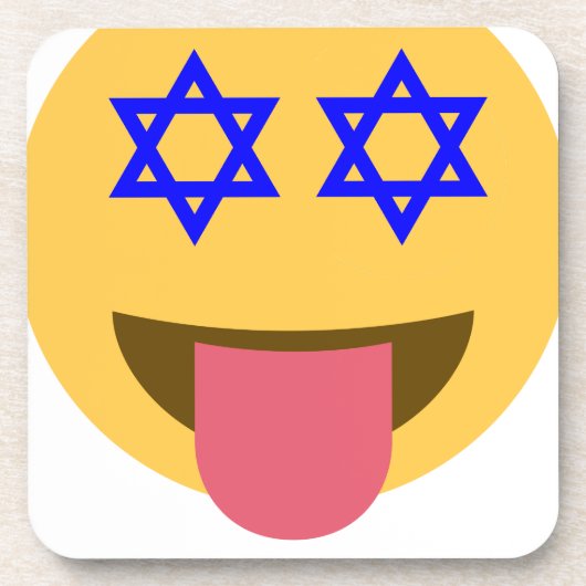 Dessous-de-verre chanukkah hanoukka emoji (Devant)