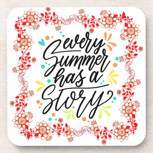 Dessous-de-verre Chaque Été A Une Histoire -23431 (Devant)