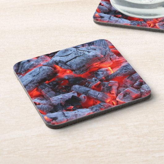 Dessous-de-verre Charbons chauds (Côté gauche)