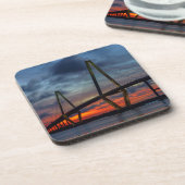 Dessous-de-verre Charleston Fire Like Sunset (Côté gauche)
